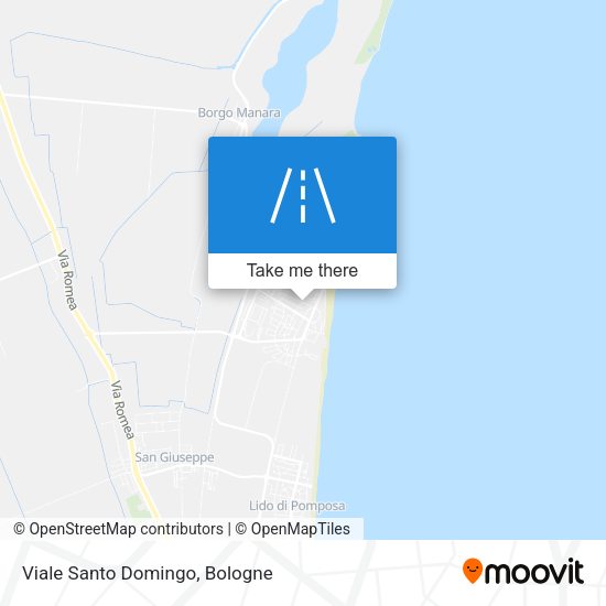 Viale Santo Domingo map