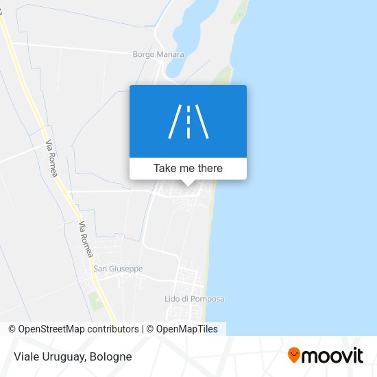 Viale Uruguay map