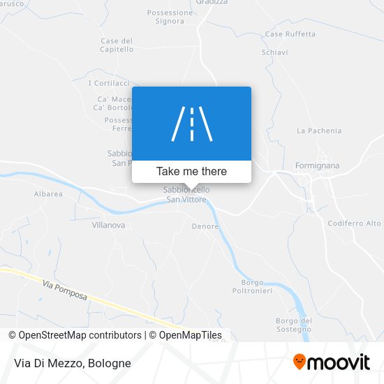 Via Di Mezzo map
