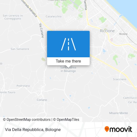 Via Della Repubblica map