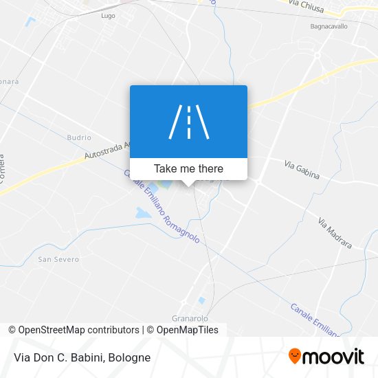 Via Don C. Babini map