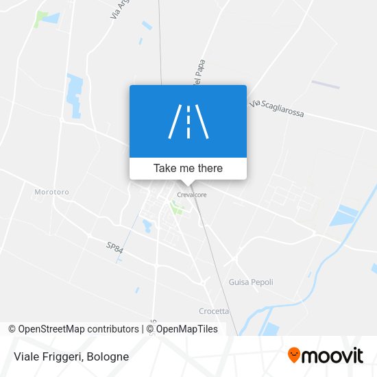 Viale Friggeri map