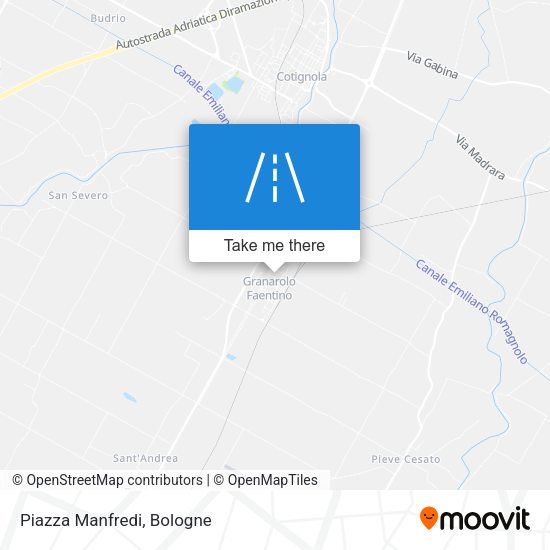 Piazza Manfredi map