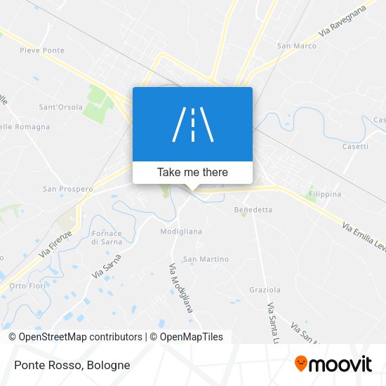 Ponte Rosso map