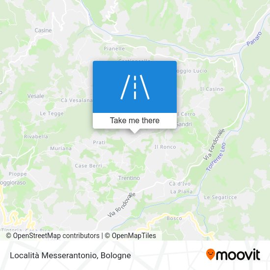 Località Messerantonio map