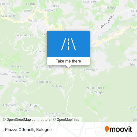 Piazza Ottonelli map