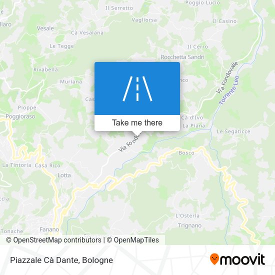 Piazzale Cà Dante map