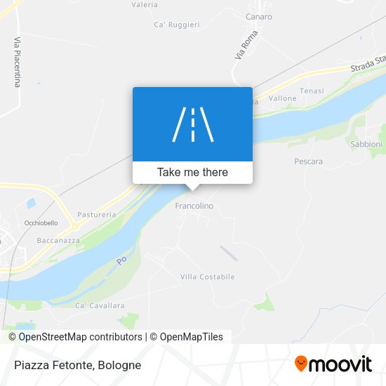 Piazza Fetonte map