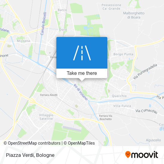 Piazza Verdi map
