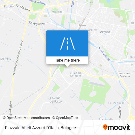 Piazzale Atleti Azzurri D'Italia map