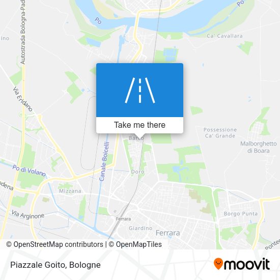 Piazzale Goito map