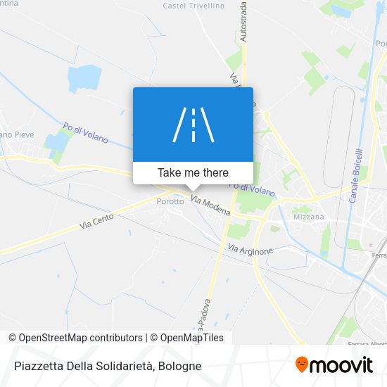 Piazzetta Della Solidarietà map