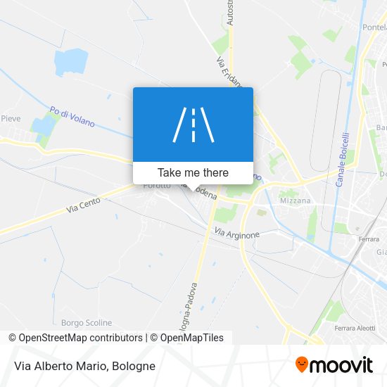 Via Alberto Mario map