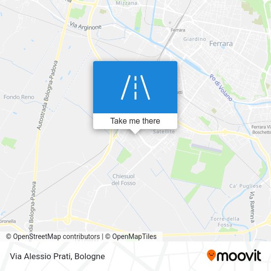 Via Alessio Prati map