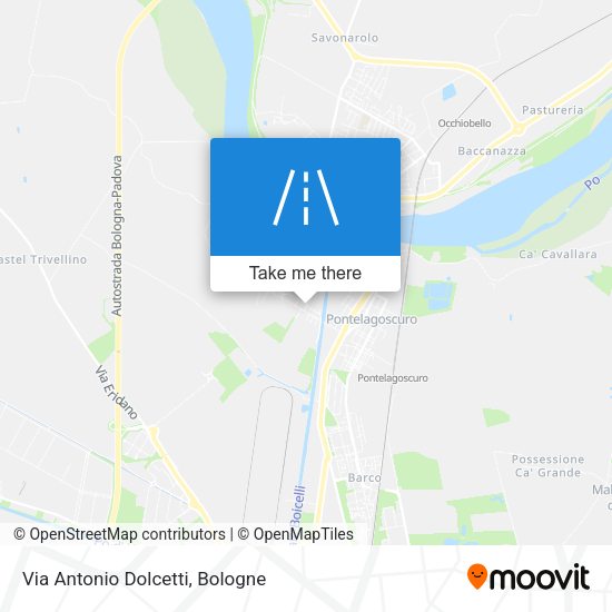 Via Antonio Dolcetti map