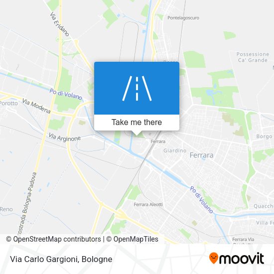 Via Carlo Gargioni map