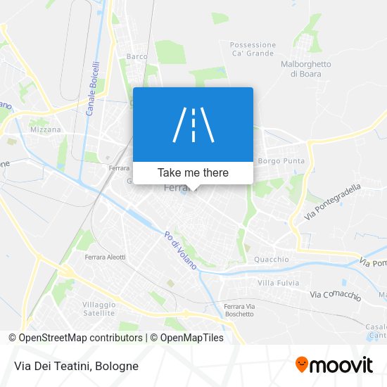 Via Dei Teatini map