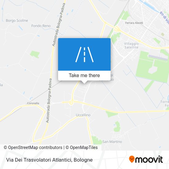 Via Dei Trasvolatori Atlantici map
