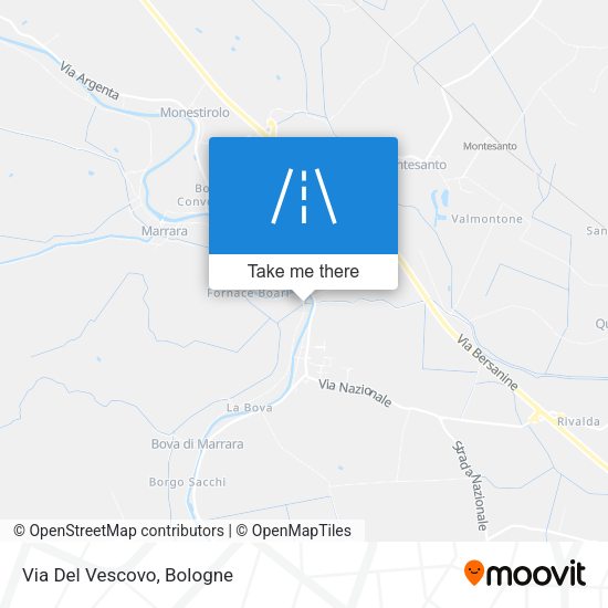 Via Del Vescovo map
