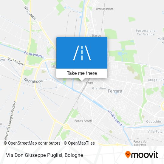 Via Don Giuseppe Puglisi map