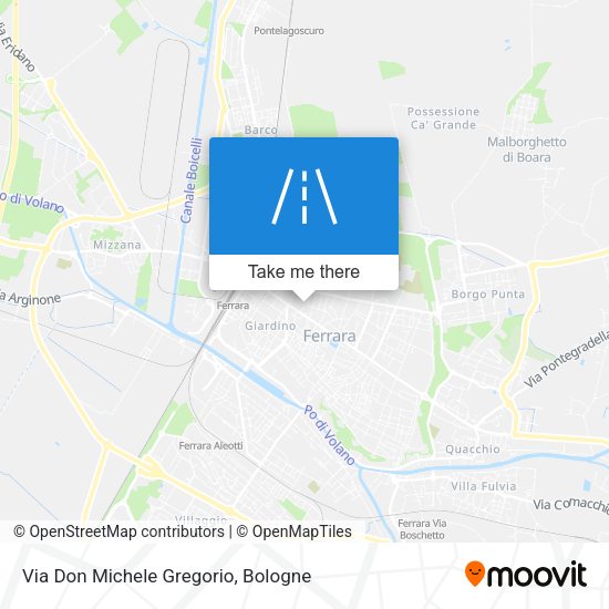 Via Don Michele Gregorio map