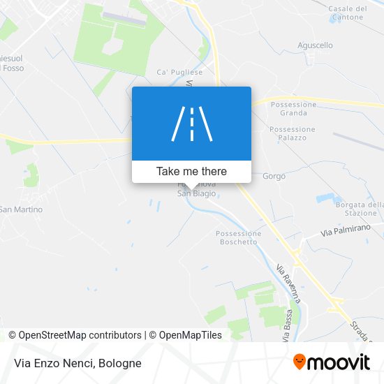 Via Enzo Nenci map