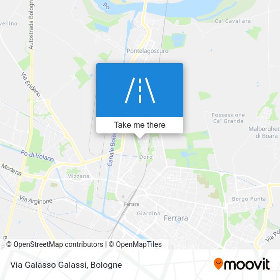 Via Galasso Galassi map