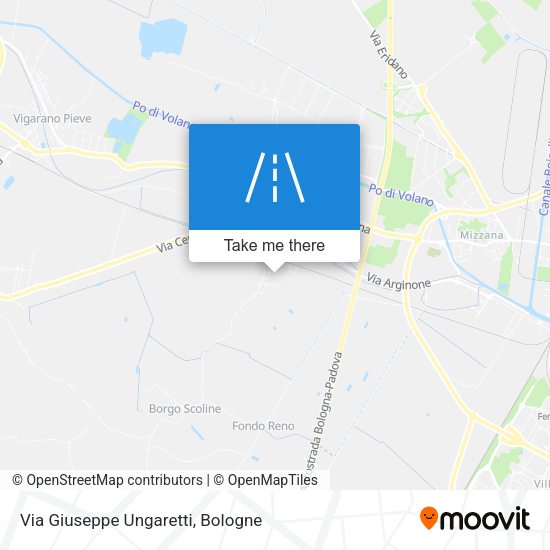 Via Giuseppe Ungaretti map