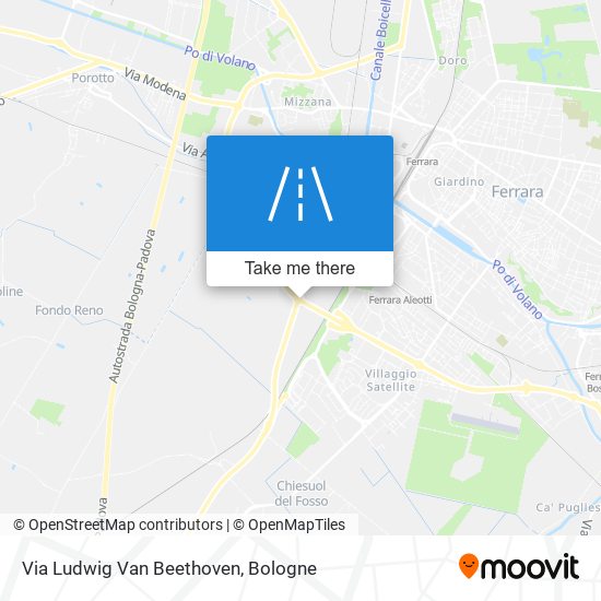 Via Ludwig Van Beethoven map