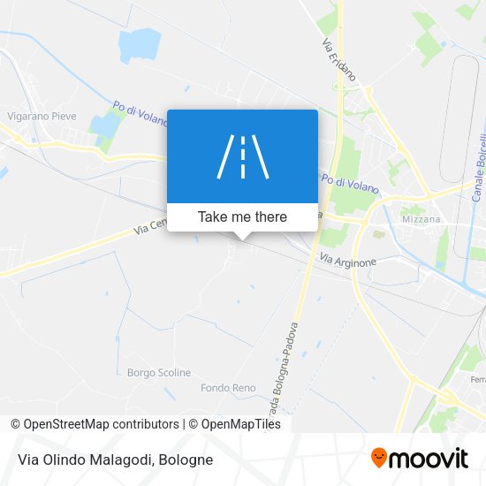 Via Olindo Malagodi map