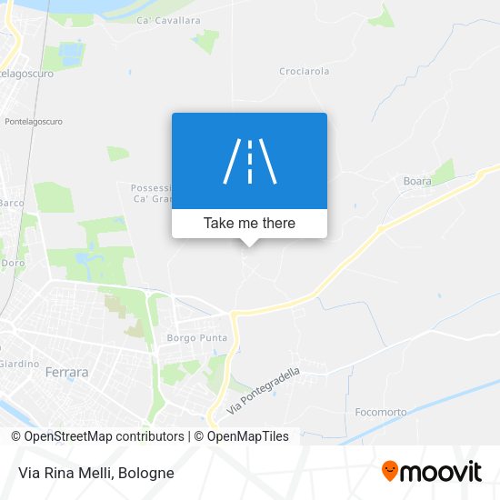 Via Rina Melli map