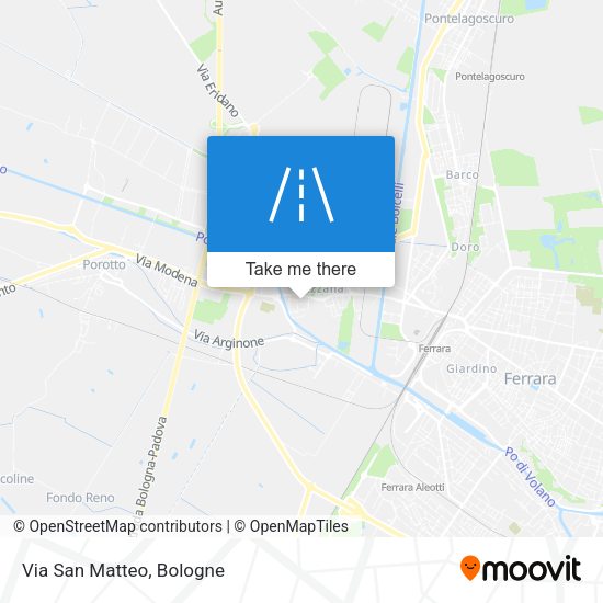 Via San Matteo map