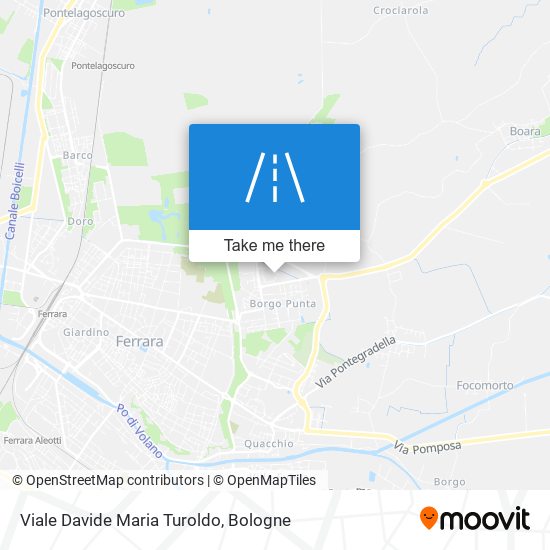 Viale Davide Maria Turoldo map