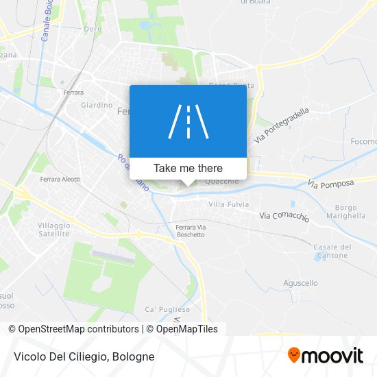 Vicolo Del Ciliegio map