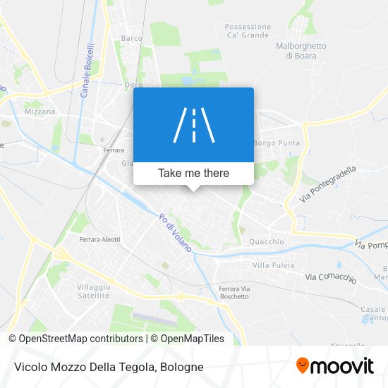 Vicolo Mozzo Della Tegola map