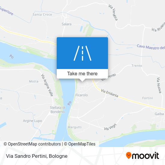 Via Sandro Pertini map