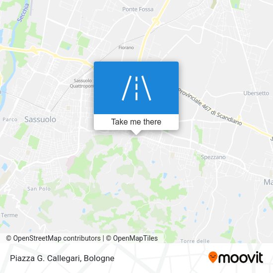 Piazza G. Callegari map