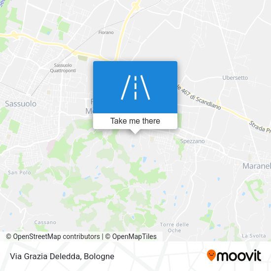Via Grazia Deledda map