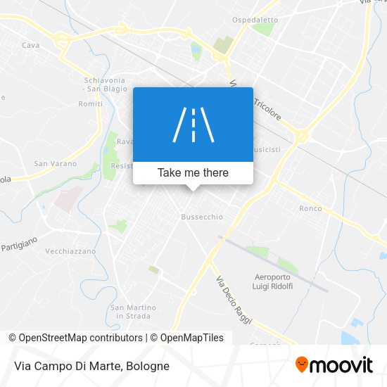 Via Campo Di Marte map