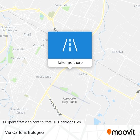 Via Carloni map