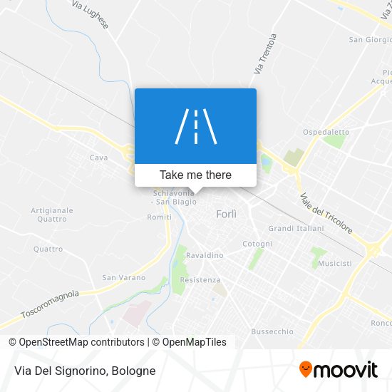 Via Del Signorino map