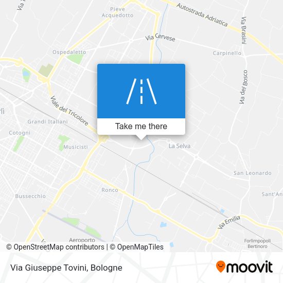 Via Giuseppe Tovini map