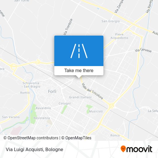 Via Luigi Acquisti map