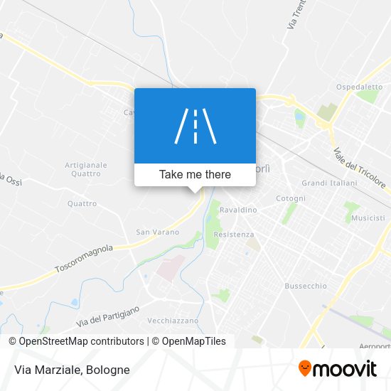 Via Marziale map