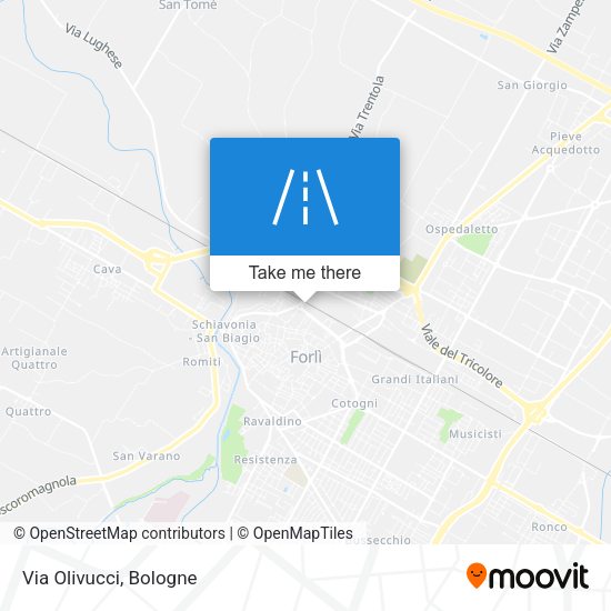Via Olivucci map