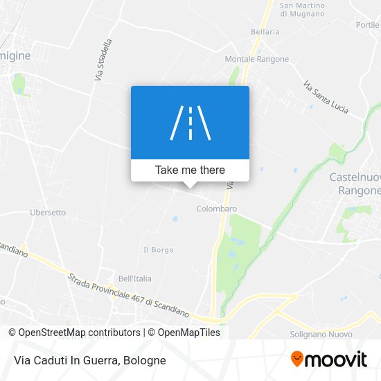 Via Caduti In Guerra map