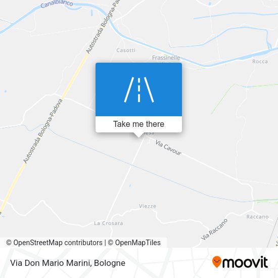 Via Don Mario Marini map