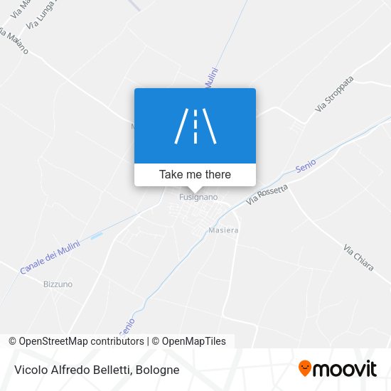 Vicolo Alfredo Belletti map