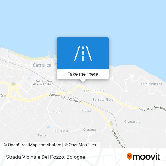 Strada Vicinale Del Pozzo map