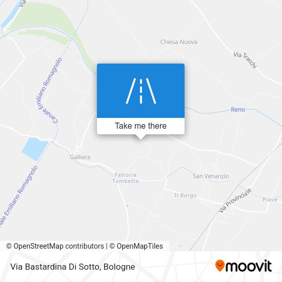 Via Bastardina Di Sotto map
